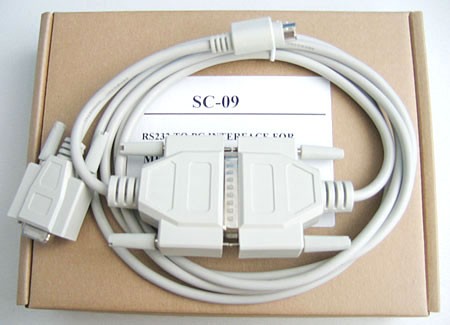 供应SC-09(白色) 三菱 PLC 编程电缆